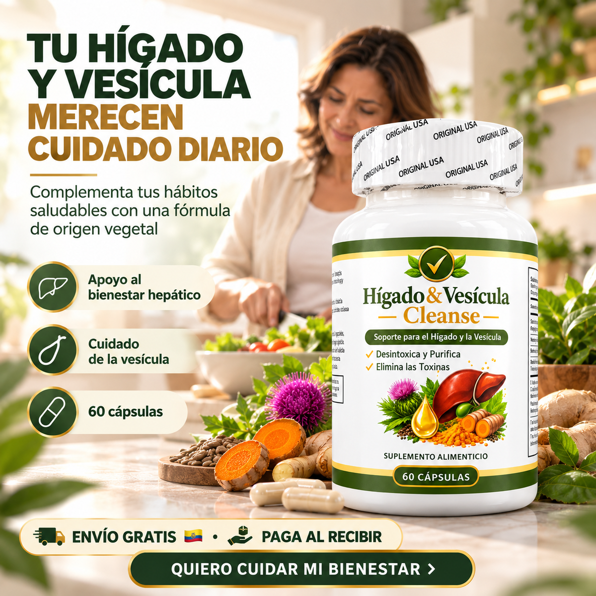 Hígado & Vesícula Clean — Desintoxicación profunda