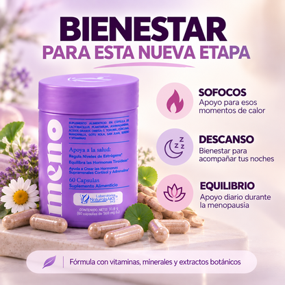 Meno Pause — Alivio natural de la menopausia