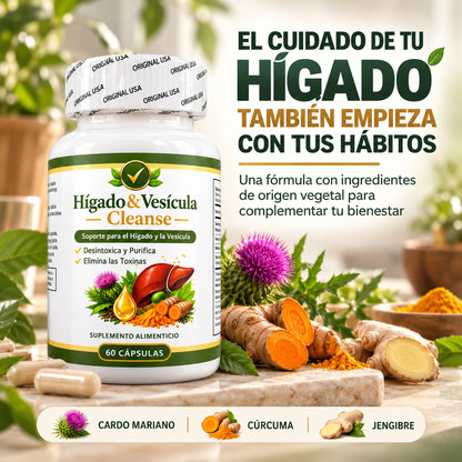 Hígado & Vesícula Clean — Desintoxicación profunda