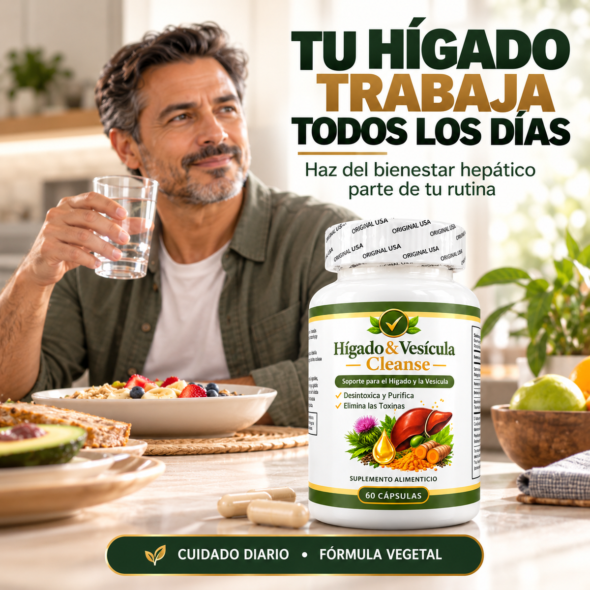 Hígado & Vesícula Clean — Desintoxicación profunda