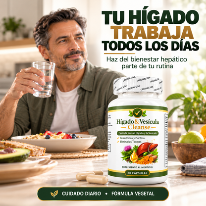 Hígado & Vesícula Clean — Desintoxicación profunda