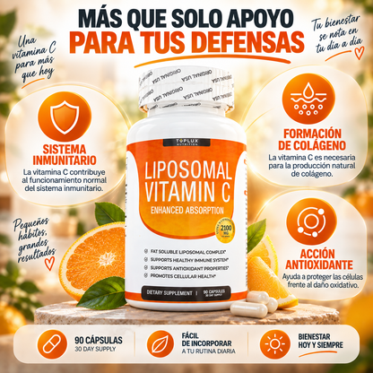 LIPOSOMAL VITAMINA C — INMUNIDAD Y SALUD CELULAR