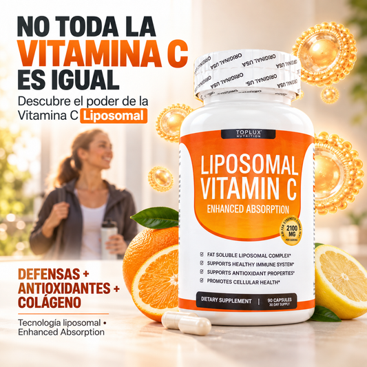 LIPOSOMAL VITAMINA C — INMUNIDAD Y SALUD CELULAR