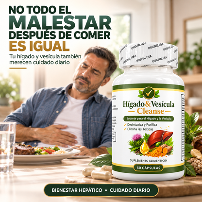 Hígado & Vesícula Clean — Desintoxicación profunda
