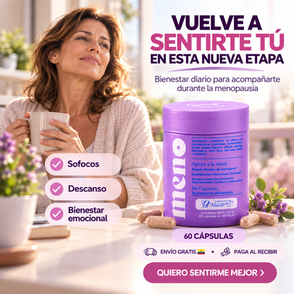 Meno Pause — Alivio natural de la menopausia