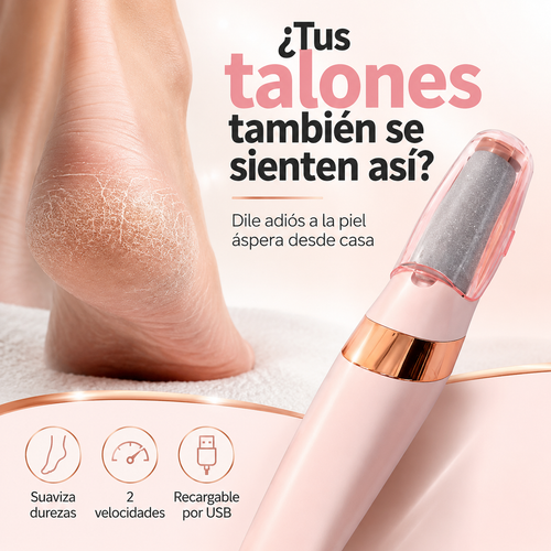Removedor Eléctrico de Callos Profesional — Pies suaves en minutos, sin salir de casa