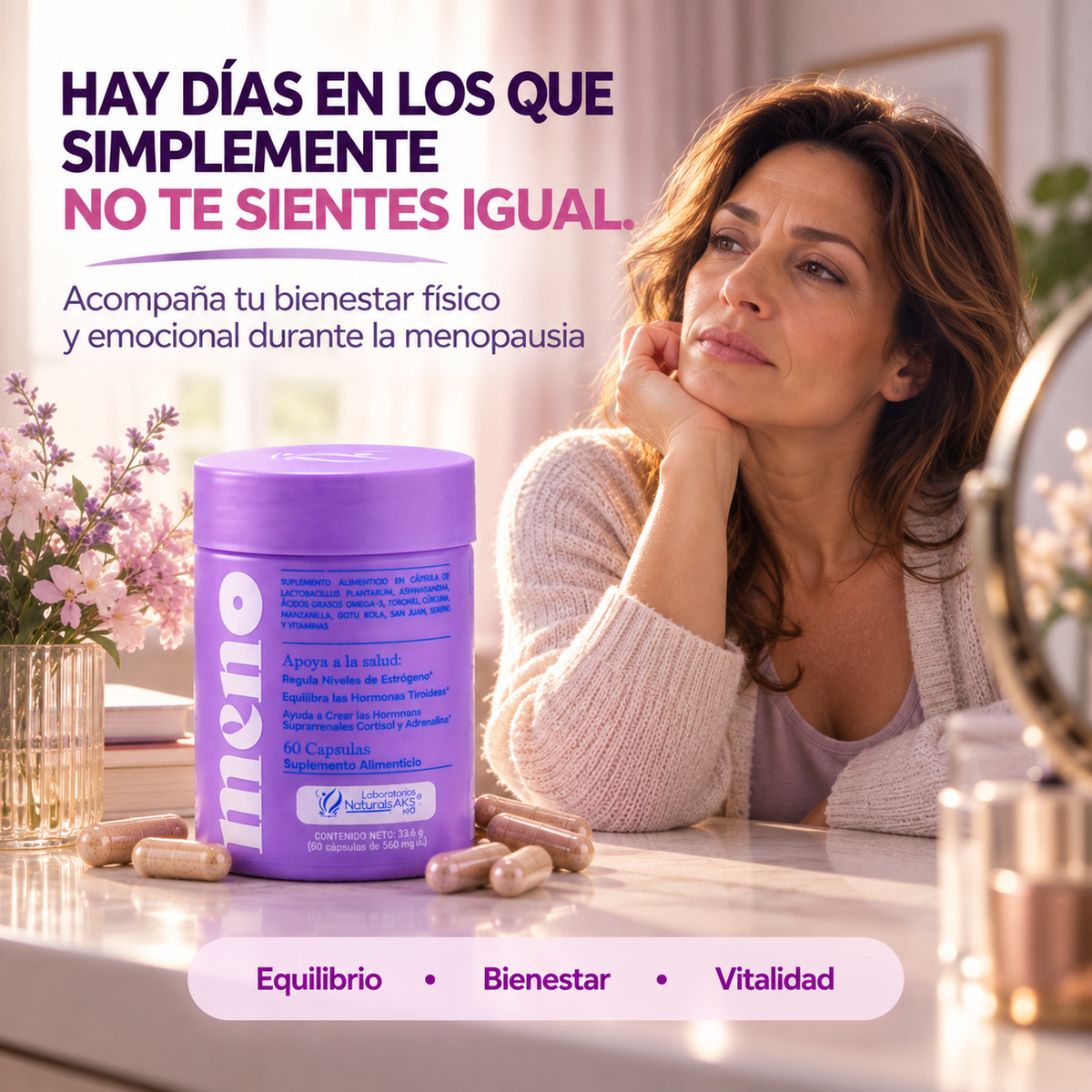 Meno Pause — Alivio natural de la menopausia