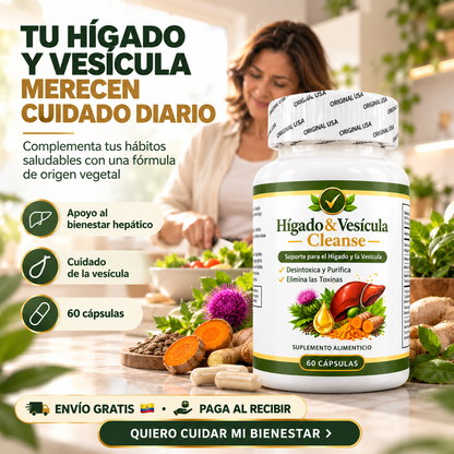 Hígado & Vesícula Clean — Desintoxicación profunda