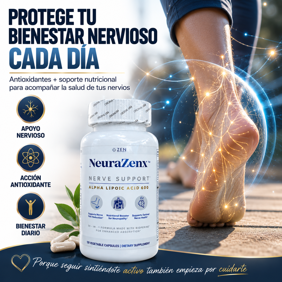 NEURAZENX NERVE SUPPORT