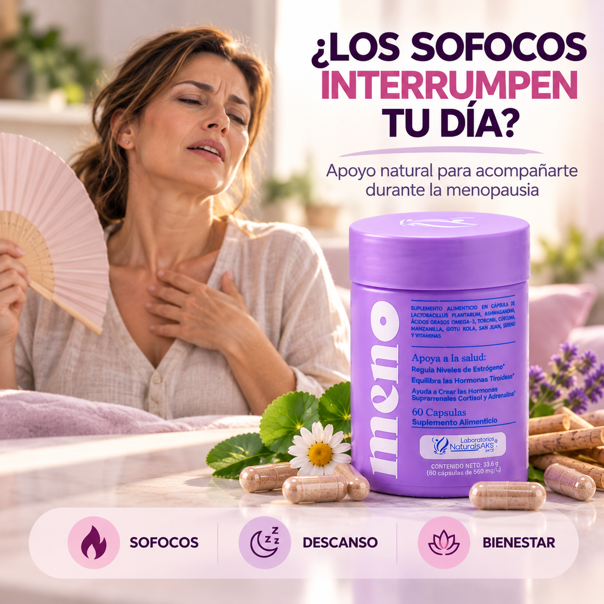 Meno Pause — Alivio natural de la menopausia