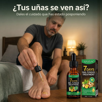 Suero Anti Hongos 7Days Negro
