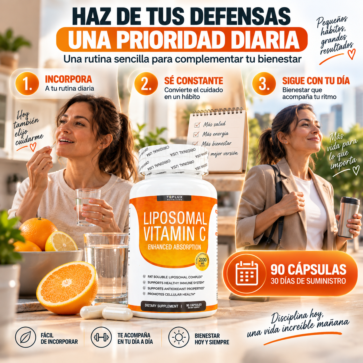 LIPOSOMAL VITAMINA C — INMUNIDAD Y SALUD CELULAR
