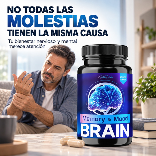 Memory & Mind Brain — Memoria clara, concentración total