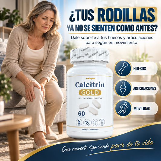 Calcitrin Gold — Huesos y articulaciones fuertes, movilidad sin dolor