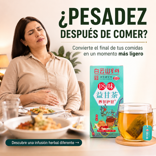 Té Herbal Chino 18 Sabores — Digestión, bienestar y equilibrio en cada sorbo