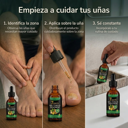 Suero Anti Hongos 7Days Negro